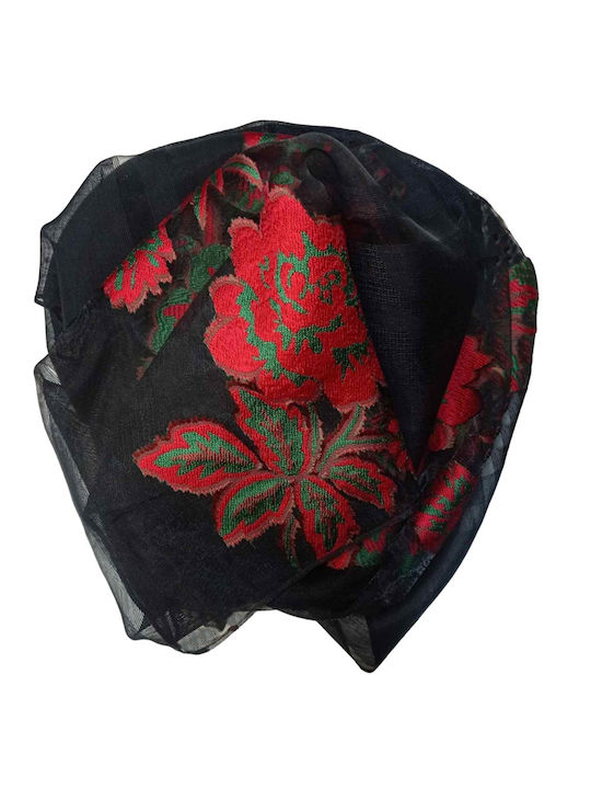 Mdl Women's Mătase Scarf Negru