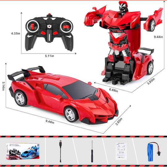 Highttoy Τηλεκατευθυνόμενο Αυτοκίνητο Stunt Κόκκινο