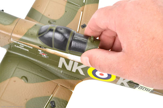 Ez-wings Mini Spitfire Mk Ii Rtf 450mm 1+1 Li-po Battery Usb Charger Ez-wings Ferngesteuertes Flugzeug