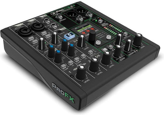 Mackie PROFX6V3+ Αυτοενισχυόμενη Αναλογική Κονσόλα 6.0 Καναλιών / 12 Εισόδους XLR