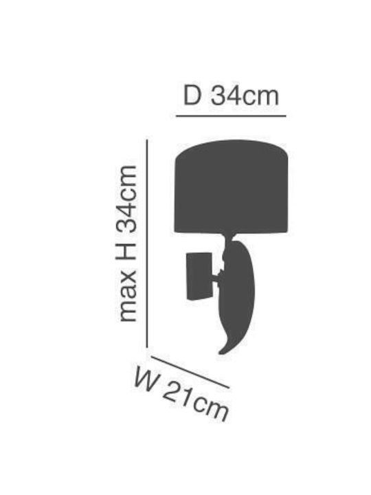 Home Lighting Ply Decorative Lamp with Socket for Bulb E14