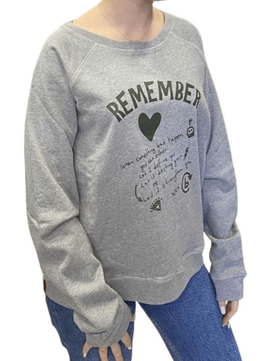 Damen Sweatshirt Gray