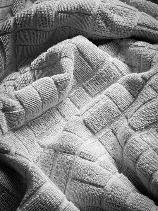 Madi Bath Towel 80x150cm Grey Weight 530gr/m²