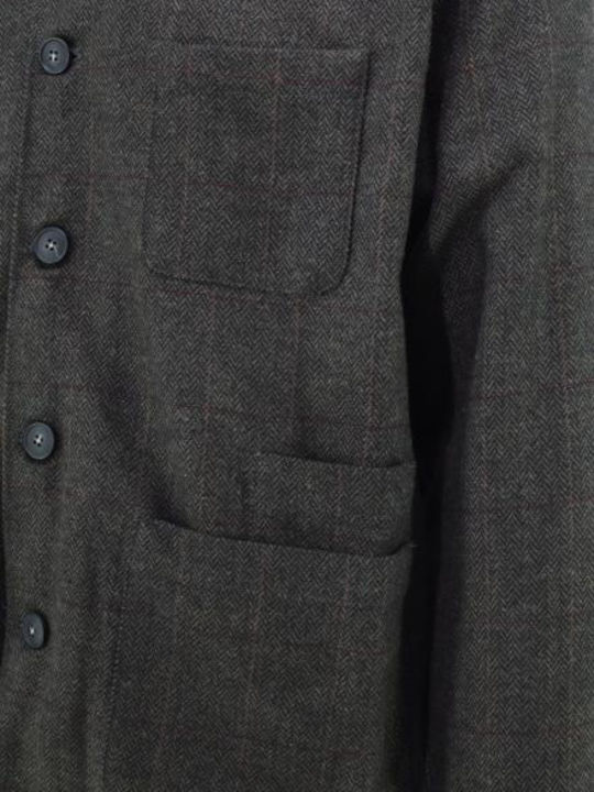 Portofiori Μακρυμάνικo Overshirt Brown