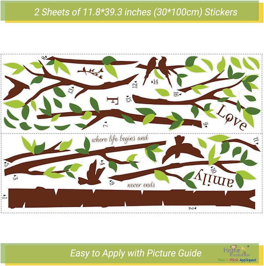 Kinder Wandsticker Wand