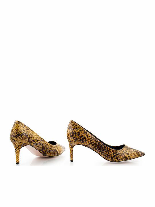 Pumps mit mittelhohem Absatz Animal Print