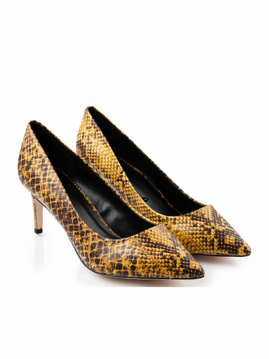 Pumps mit mittelhohem Absatz Animal Print
