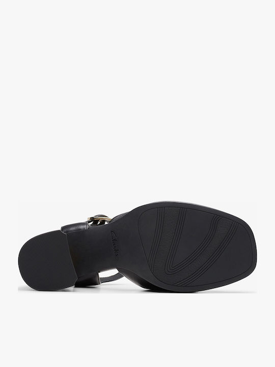 Ritzy75 Rae Leather Sandals Black