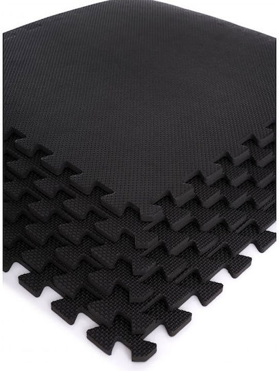 Kraft & Dele Podele Puzzle de Gimnastică Negre 60x60cm 6buc