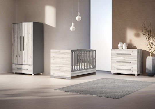 Casababy Βρεφικό Αξεσουάρ Προέκταση Αλλαξιέρας σε Γκρι Χρώμα