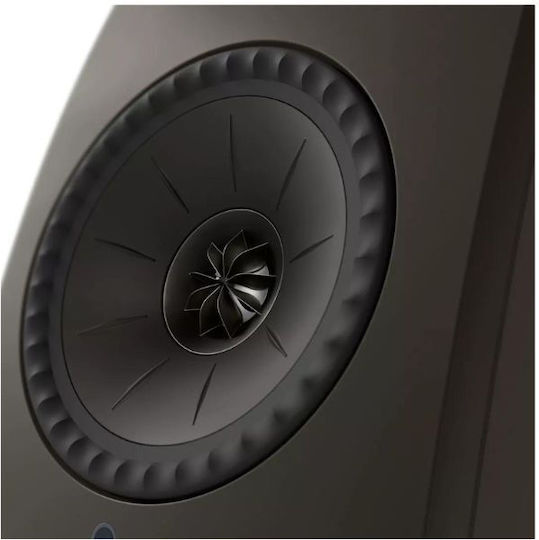 Kef Lsx Ii Αυτοενισχυόμενα Ηχεία με Wi-Fi & Bluetooth 70W (Ζεύγος) Γκρι