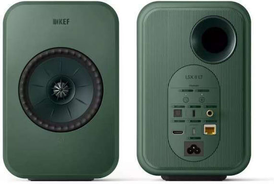 Kef Lsx Ii Αυτοενισχυόμενα Ηχεία με Wi-Fi & Bluetooth 70W (Ζεύγος) Πράσινα
