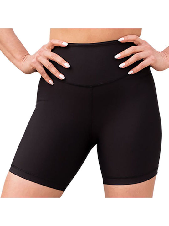 Women's Bike Leggings Firming High Waist & Push Up Black