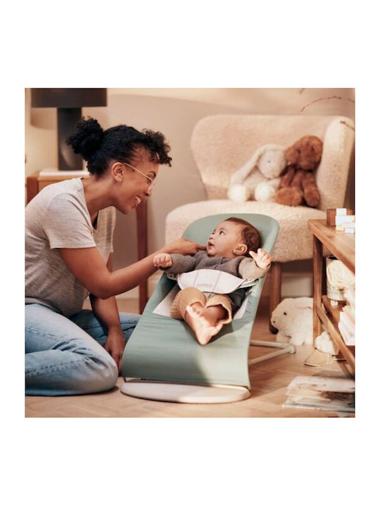 BabyBjorn Manual Baby Relax Balance Soft Light Sage/Grey for Child up to 13kg