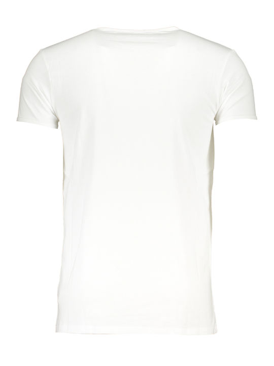 Roberto Cavalli Men's Short Sleeve T-shirt White