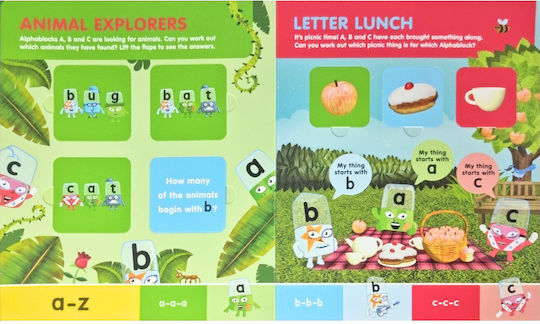 Open Windows Card Alphablocks A-z