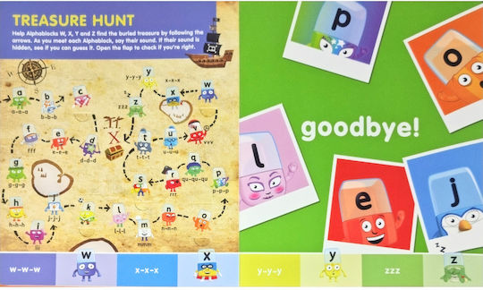 Open Windows Card Alphablocks A-z