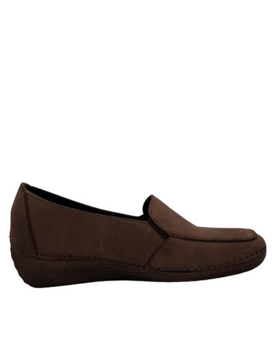 The Flexx Women's Moccasins in Brown Color