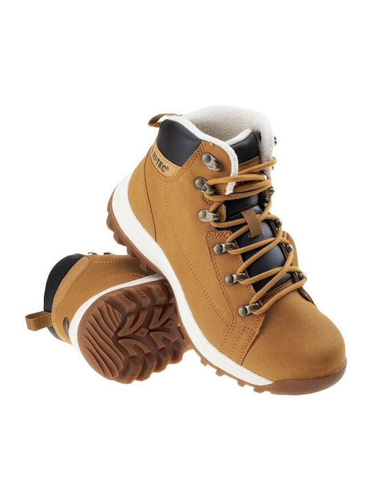 Hi-Tec Kids Hiking Boots Mid Brown