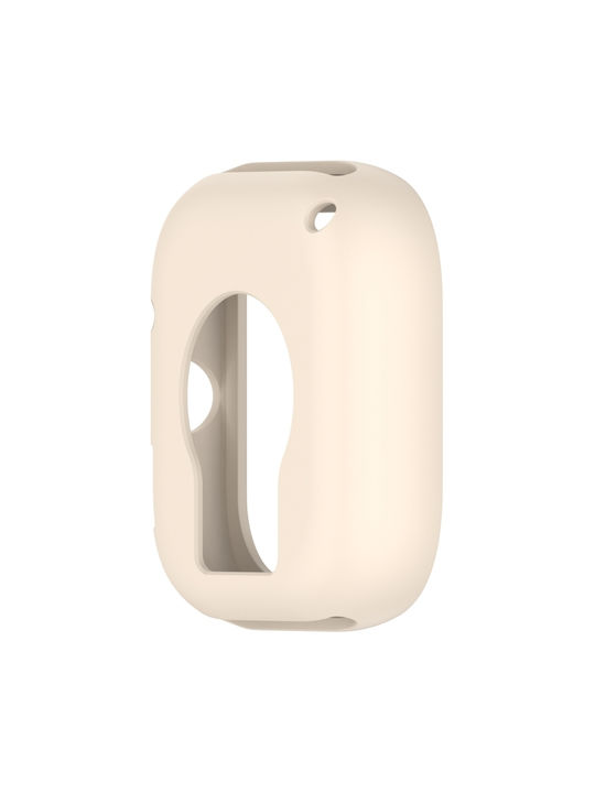 Smart Watch Protective Case Silikonhülle in Beige Farbe für Redmi Watch 4