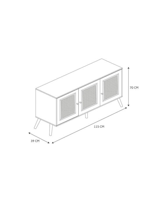Bufet Bej 115x70x39cm