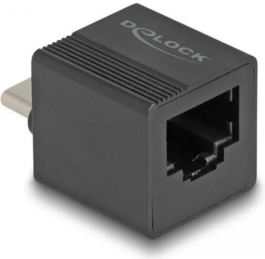 DeLock 66462 Αντάπτορας Δικτύου USB-C με Ενσύρματη Σύνδεση Ethernet