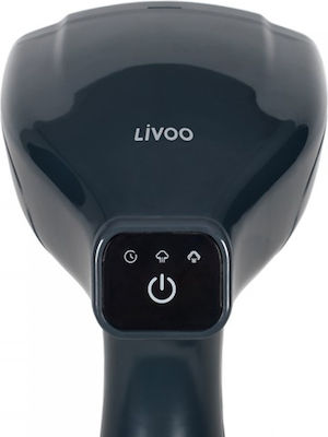 Livoo Kleiderdampfer Hand 1500W mit Behälter 300ml Schwarz