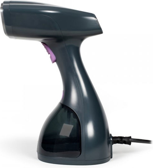 Livoo Kleiderdampfer Hand 1500W mit Behälter 300ml Schwarz