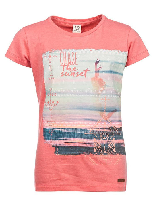 Παιδικό T-shirt Ροζ