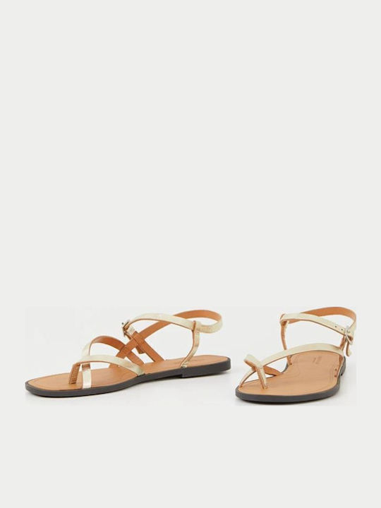 Vagabond Gold Sandals