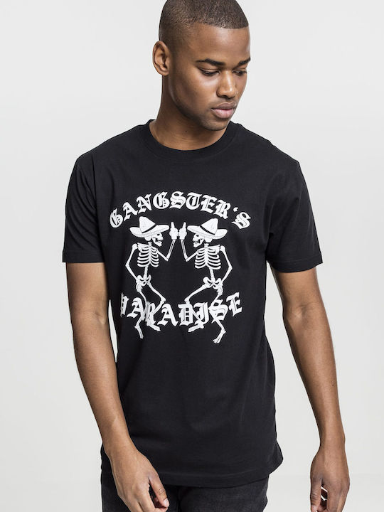 Mister Tee T-shirt Μαύρο Βαμβακερό Mister Tee T-shirt Μαύρο Βαμβακερό