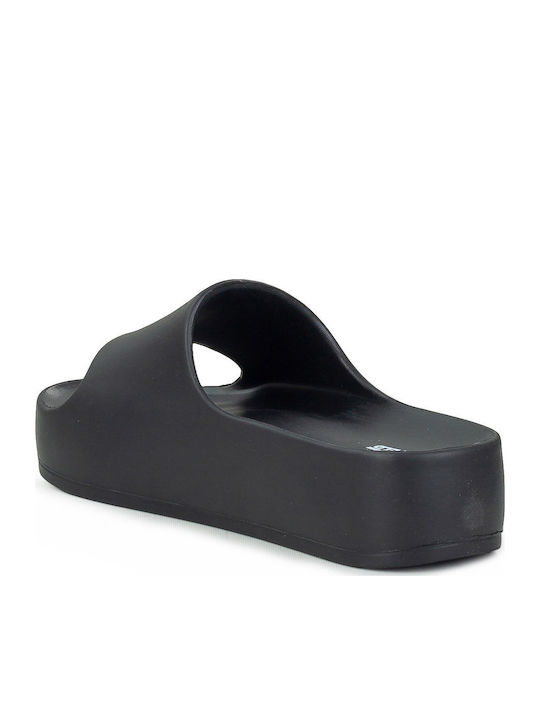 Slides cu Platformă în Culoare Neagră