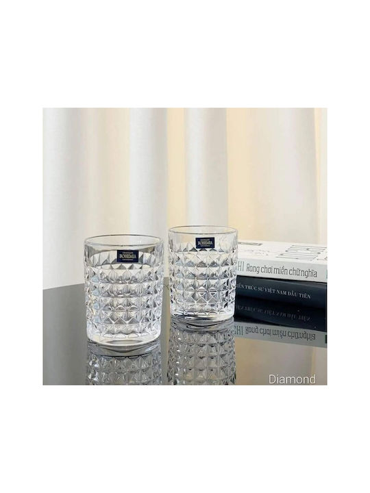 Bohemia Diamond Ποτήρι Ουίσκι από Κρύσταλλο 230ml