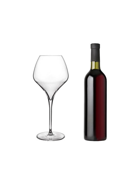 Luigi Bormioli Magnifico Gläser-Set für Weißwein aus Glas Stapelbar 650ml 6Stück