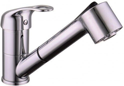 Inter Ceramic Drop-In Мивка Inox със смесител Ш62xД48см Сребрист
