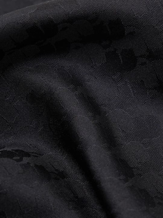 Men's Silky Handkerchief Black