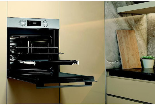 Whirlpool Φούρνος άνω Πάγκου 71lt Π59.5εκ. Inox