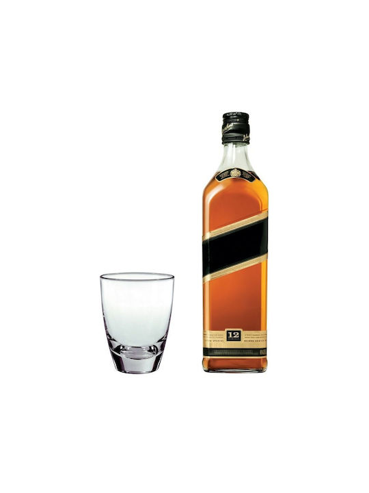 Borgonovo Alpi Glass Whiskey made of Glass 290ml 1pcs