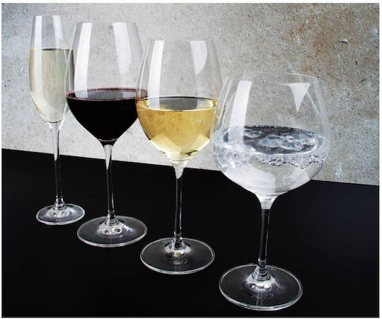 Salt & Pepper Cuvee Σετ Ποτήρια Κολωνάτα Κρυστάλλινα 6τμχ Salt & Pepper Cuvee Σετ Ποτήρια Κολωνάτα Κρυστάλλινα 6τμχ