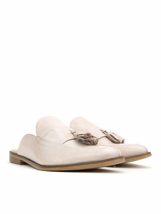 Very Me Δερμάτινα Mules Ροζ