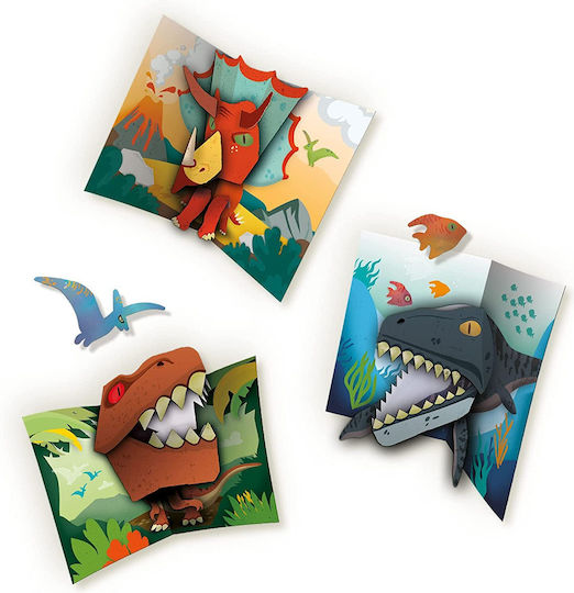 Ses Creative Decupaj Creative Set Dinosaur pentru copii de 5+ ani+ ani