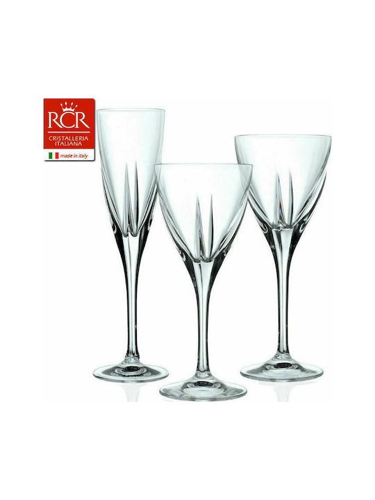 RCR Fusion Set de Pahare din Cristal Fără Colțuri 36buc