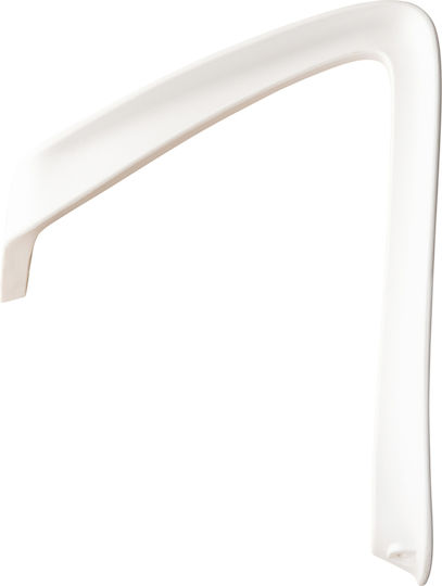 Freebox Stuhl Arm aus Polypropylen Geeignet für Stuhl,Stock in Weiß Farbe 2Stück