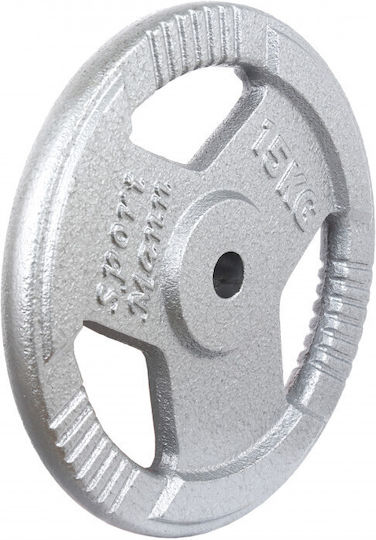 Sportmann Set Discuri 1 x 15kg Ø31mm cu Mânere