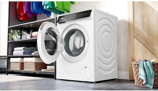 Bosch Washing Machine 9kg with Steam Technology 1400 Rounds Home Connect WGB24410BY