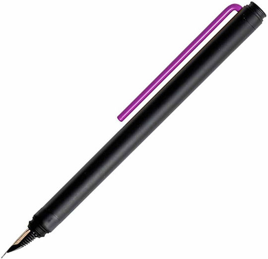 Pininfarina Segno Writing Pen Fine Purple made of Aluminum with Blue Ink