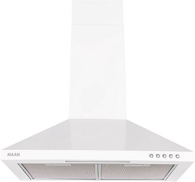 Maan Vela 2 60 Chimney Hood 60cm White