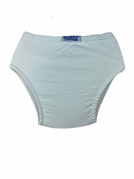 Poopes Scutec pentru copii Alb