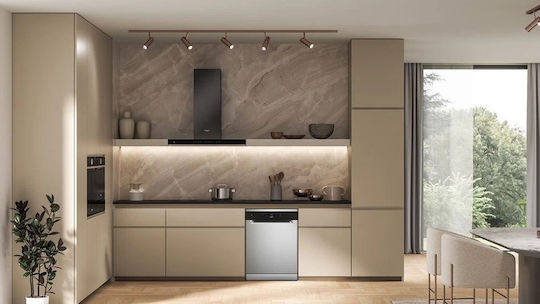 Whirlpool Ελεύθερο Πλυντήριο Πιάτων για 14 Σερβίτσια Π60xY85εκ. Inox