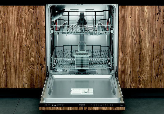 Hotpoint-Ariston Mașină de spălat vase complet încorporabilă pentru 14 seturi de vase L60xÎ82cm